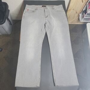 Jack of Spades High Roller Stretch Straight Leg Stretch Jeans Size 42x34